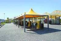 Gazebo in metallo con copertura in PVC Ancona provincia